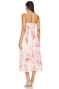 view 3 of 3 Waverly Corset Midi Dress in Pink Palm