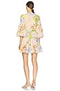 view 3 of 3 Pop Wrap Mini Dress in Patch Floral