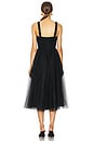 view 4 of 5 Tulle Midi Dress in Black