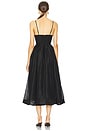 view 3 of 3 Illustration V Neck Midi Dress in Black