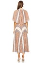 view 3 of 4 Illustration Sunray Midi Dress in Paisley Haze