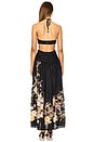 view 3 of 3 Tallow Halter Midi Dress in Black Multi Floral