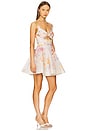 view 2 of 3 Crush Twist Front Mini Dress in Multi Floral