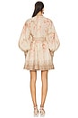 view 3 of 3 Illuminate Buttoned Mini Dress in Coral Floral