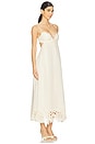 view 2 of 3 Coco Embroidered Dress in Cream