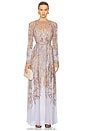 view 1 of 3 Sheath Dress in Lilac Paisley