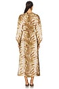 view 4 of 4 Ascension Midi Dress in Green Palm