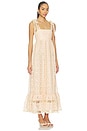 view 2 of 4 Awaken Textured Stripe Maxi Dress in Light Peach