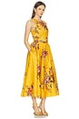 view 2 of 3 Patience Midi Dress in Mustard Floral