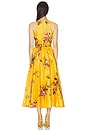 view 3 of 3 Patience Midi Dress in Mustard Floral