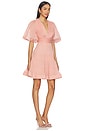 view 2 of 3 PLISADO EN CAPAS PLEATED MINI in Dusty Pink