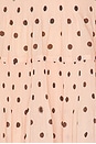view 4 of 4 PLEATED DRAPED 원피스 in Pink Dot