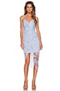 view 1 of 4 Seer Drape Dress in Glacier