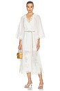 view 1 of 4 Indra Plunge Maxi Dress in Ivory