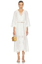 view 2 of 4 Indra Plunge Maxi Dress in Ivory