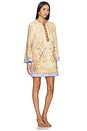 view 2 of 3 MINIVESTIDO INDRA in Biscuit Scarf Floral