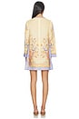 view 3 of 3 MINIVESTIDO INDRA in Biscuit Scarf Floral