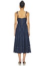 view 3 of 3 VESTIDO MIDI MAHON in Ink