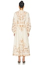 view 3 of 3 VESTIDO INDRA in Cream, Tan & Floral