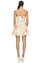 view 3 of 3 ROBE COURTE ROSELIGHT in Cream Rose Floral
