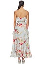 view 3 of 3 MAXIVESTIDO ROSELIGHT in Blue Rose Floral
