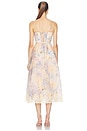 view 3 of 3 Valiant Tucked Midi Dress in Blue Hydrangea