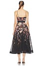 view 3 of 4 Valiant Corset Picnic Dress in Black Floral