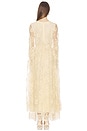 view 3 of 4 ROBE VALIANT LACE CAPED MAXI  in Cream