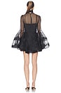 view 4 of 5 Valiant Lantern Mini Dress in Black