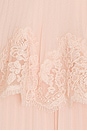 view 5 of 4 VESTIDO MIDI DE ENCAJE PLISADO in Baby Pink