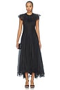 view 1 of 4 Ascent Flutter Gown in Black