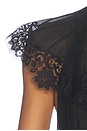 view 5 of 4 Ascent Flutter Gown in Black