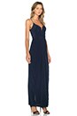 view 2 of 3 Balconette Maxi Dress in French Navy