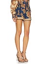 view 2 of 6 SHORT RELAXADO ASTER in Navy Jacobean