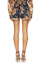 view 4 of 6 SHORT RELAXADO ASTER in Navy Jacobean
