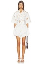 view 5 of 6 Mahon Embroidered Short in Ivory