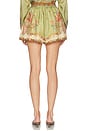 view 4 of 6 SHORT RELAJADO INDRA in Khaki Scarf Floral