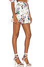 view 2 of 4 Allia High Waisted Short in White Floral