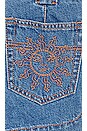 view 5 of 5 Tiggy Utility Denim Short in Brilliant Blue