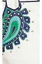 view 5 of 5 Tiggy Applique Short in Ivory, Blue, & Green
