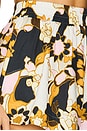 view 6 of 6 Maxine Relaxed Short in Yellow Kaleidoscope Floral