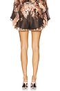 view 4 of 6 Illuminate Flutter Short in Black Floral