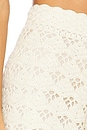 view 6 of 6 Rhiannon Crochet Short in Cream & Black