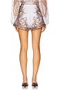 view 4 of 6 SHORT FRENTE RETA in Lilac Paisley