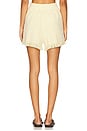 view 4 of 6 Coco Towelling Short in Yellow & Cream