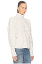 view 2 of 5 Valiant Wool Bauble Sweater in Cream