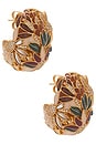 view 1 of 3 Botanica Stud Earrings in Multi