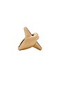 view 2 of 3 Plume Signet Ring in Gold & Dark Red