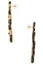 view 2 of 2 Norma Large Dangles Earring in Gold & Multi