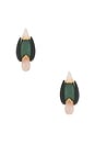 view 1 of 2 Plume Stud Earrings in Multi